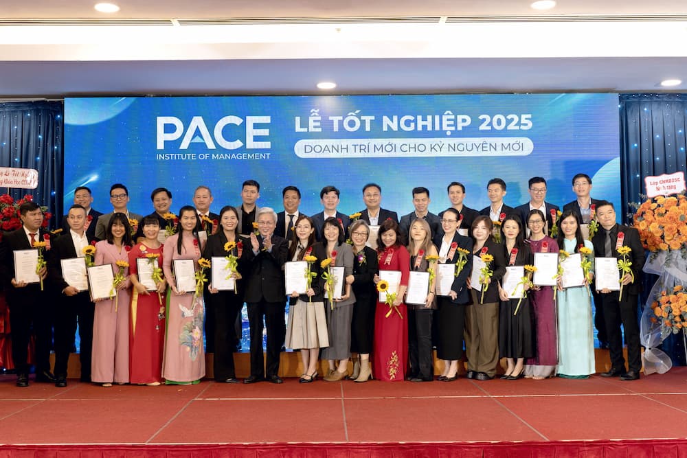 Học viện Quản lý PACE tổ chức Lễ tốt nghiệp 2025 với chủ đề "Doanh trí mới cho kỷ nguyên mới"
